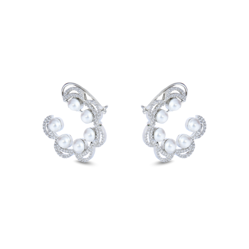 Luna Pearla | Luxury CZ Crystal Earring