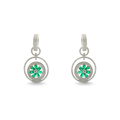 Lunar Lace | Emerald | Signature CZ Crystal Earring