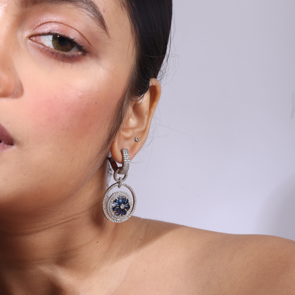 Lunar Lace | Signature CZ Crystal Earring