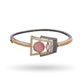 Luxe Cabochon | Baby Pink | Signature CZ Crystal Bracelet