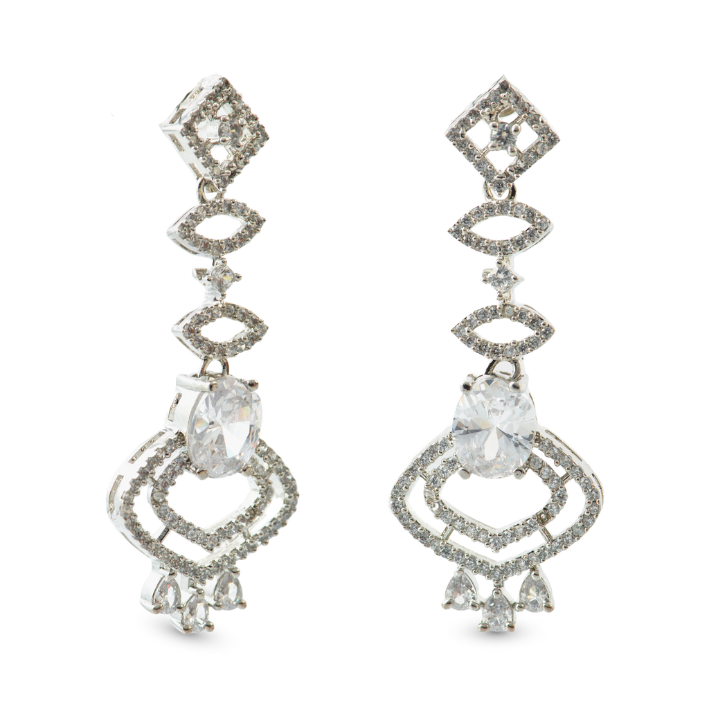 Luxe Zirconian Charms | Premium CZ Crystal Earring