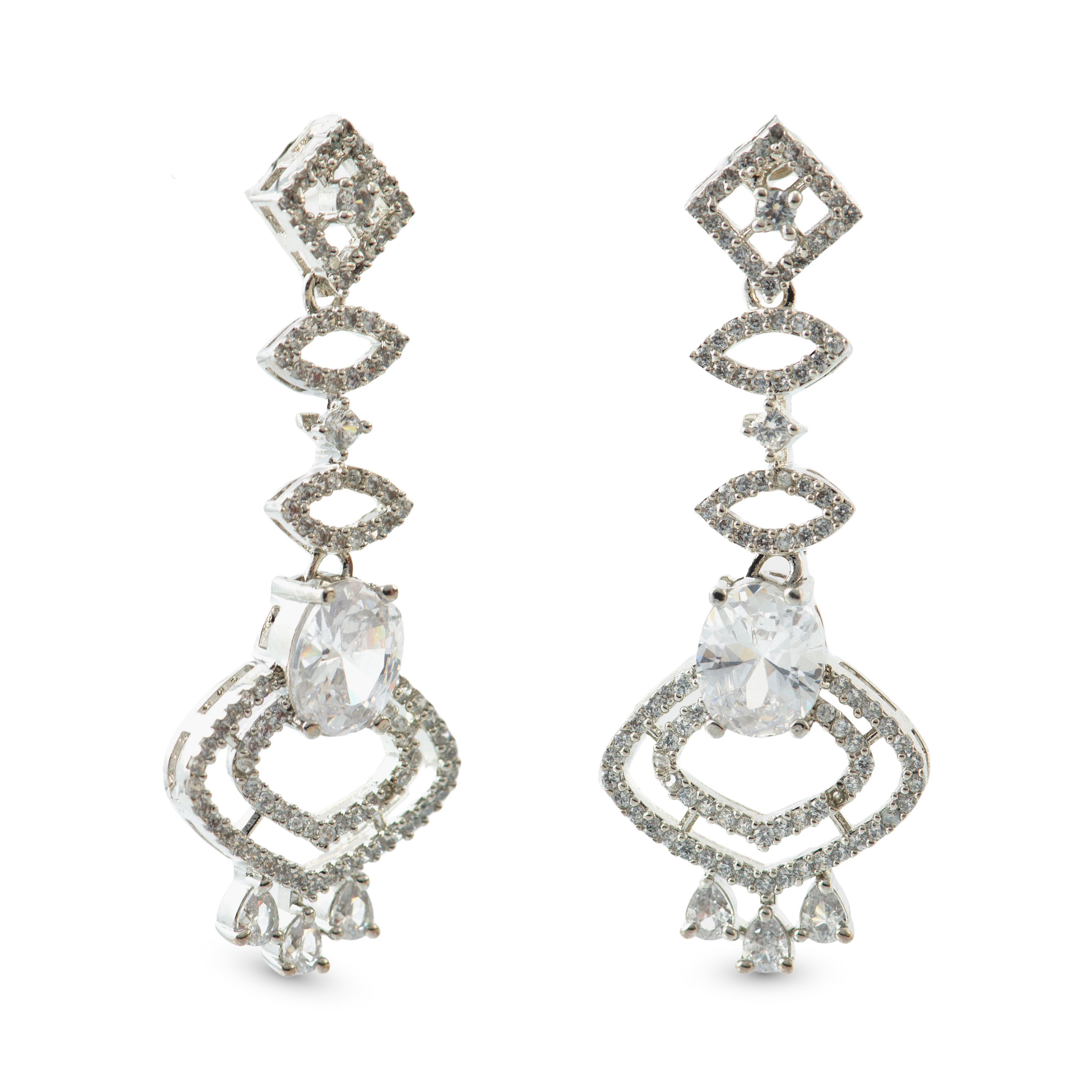 Luxe Zirconian Charms | Premium CZ Crystal Earring