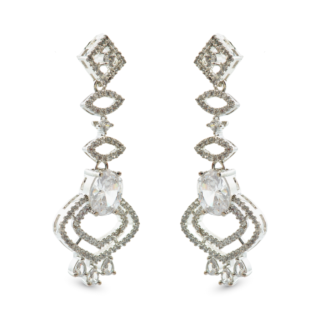 Luxe Zirconian Charms | Premium CZ Crystal Earring