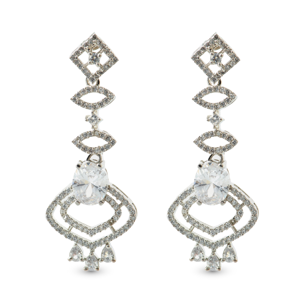 Luxe Zirconian Charms | Premium CZ Crystal Earring
