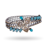 Magic Daisy | Aquamarine | Signature CZ Bracelet