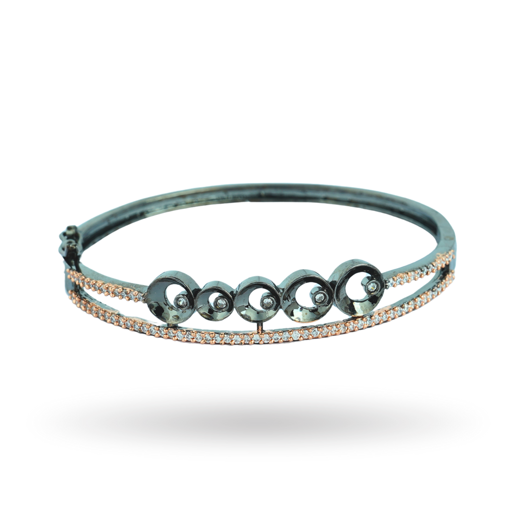 Magma Wave | Premium CZ Bracelet