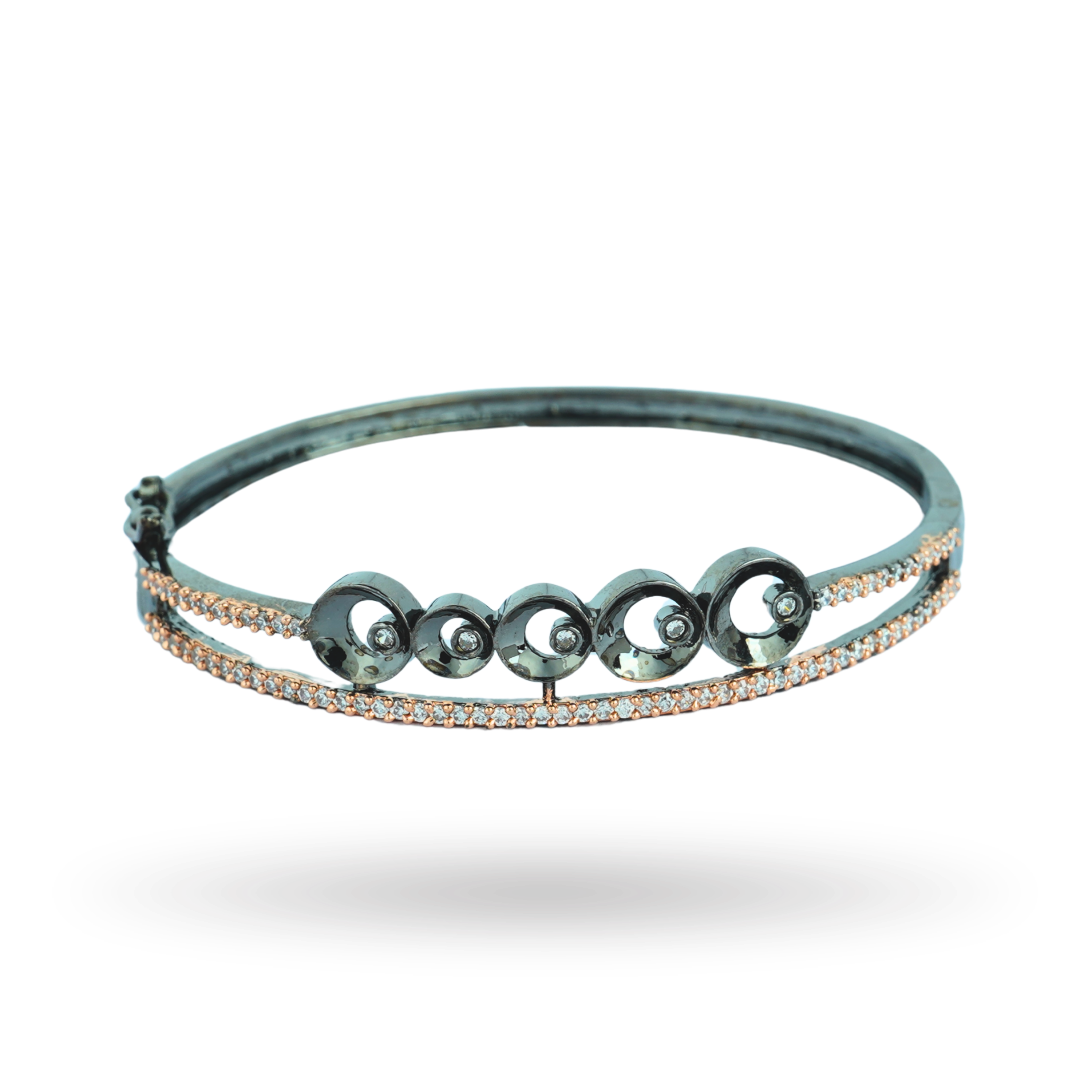 Magma Wave | Premium CZ Bracelet