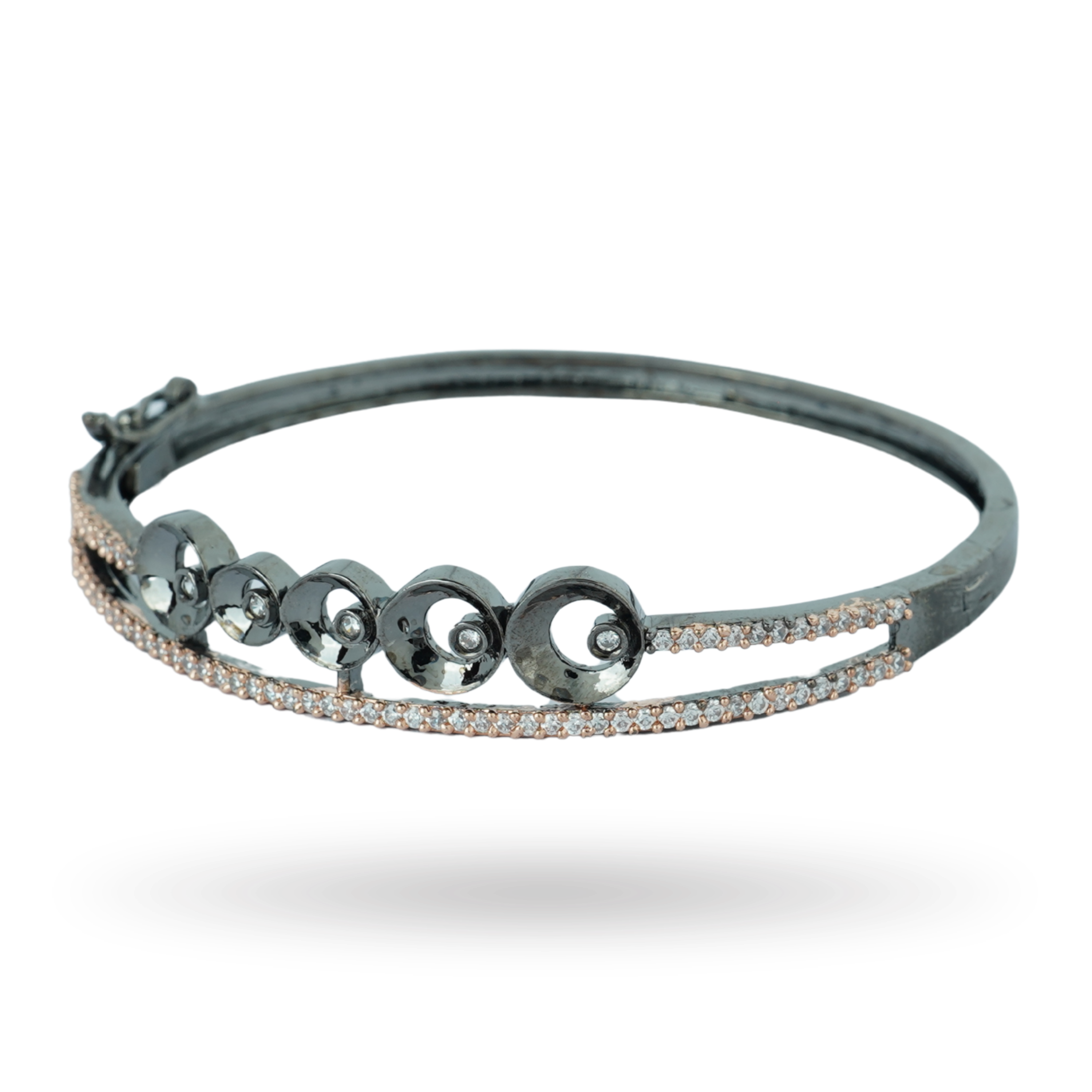 Magma Wave | Premium CZ Bracelet