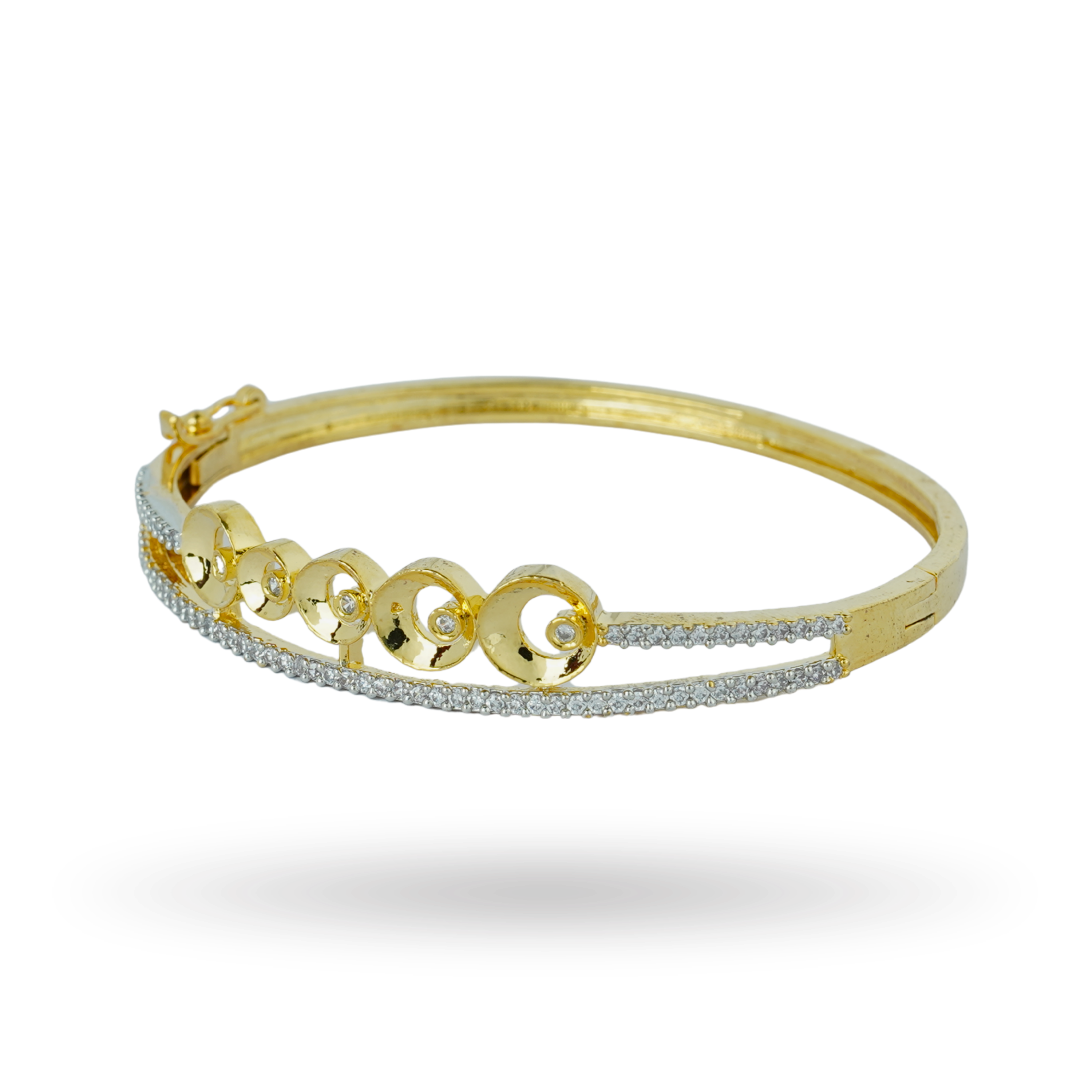 Magma Wave | Premium CZ Bracelet