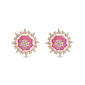 Moonlit | Ruby | Premium CZ Crystal Earring