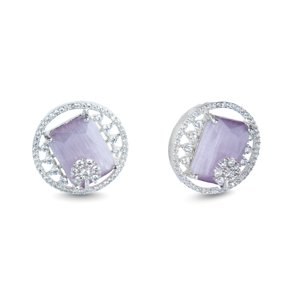 Moonbeam | Premium CZ Crystal Earrings