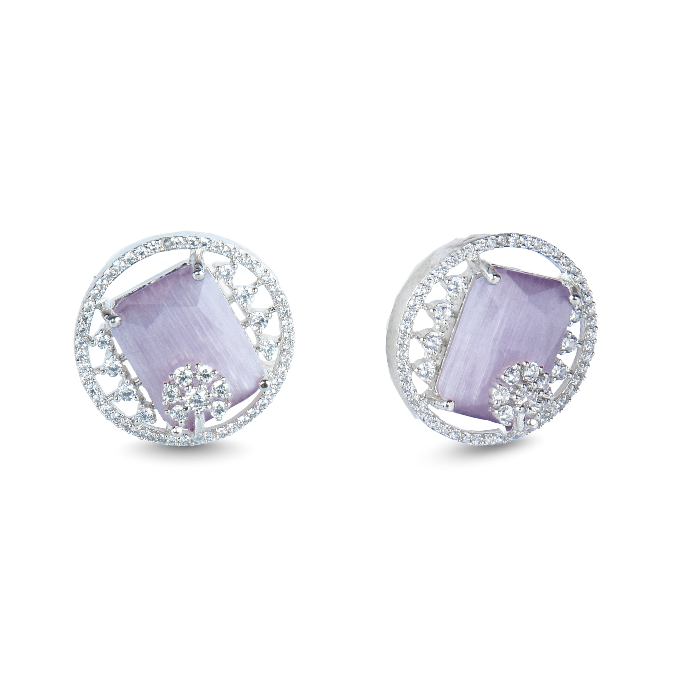 Moonbeam | Premium CZ Crystal Earrings