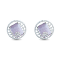 Moonbeam | Lavender | Premium CZ Crystal Earrings
