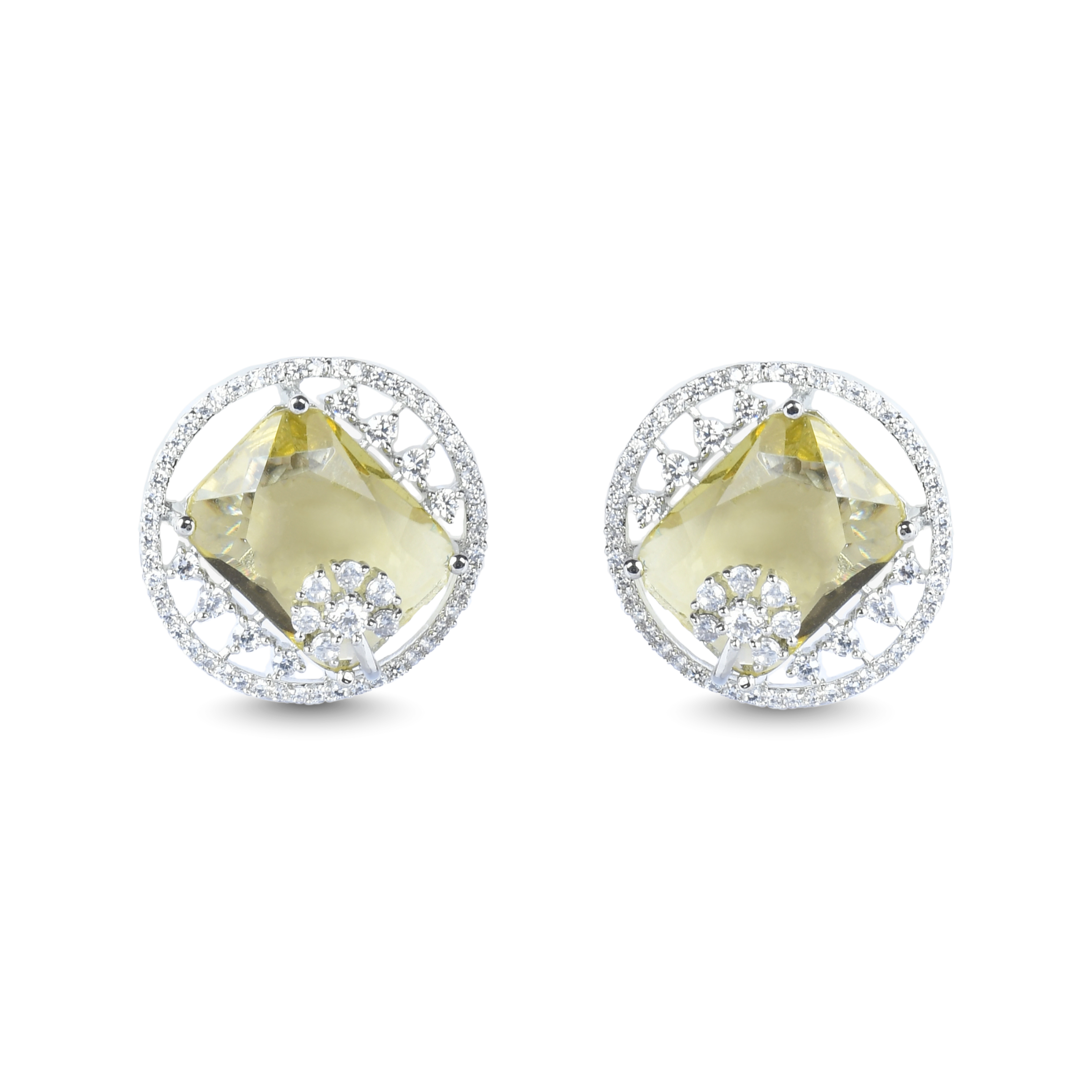 Moonbeam | Premium CZ Crystal Earrings