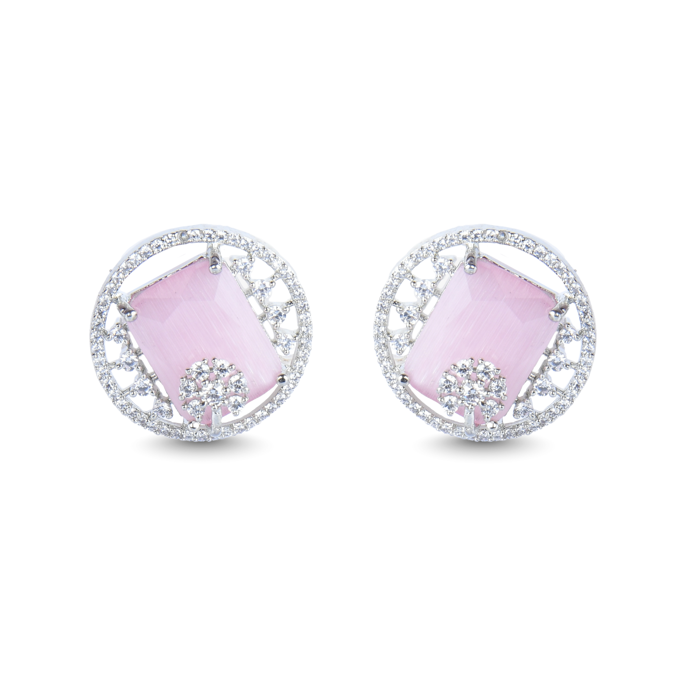 Moonbeam | Premium CZ Crystal Earrings