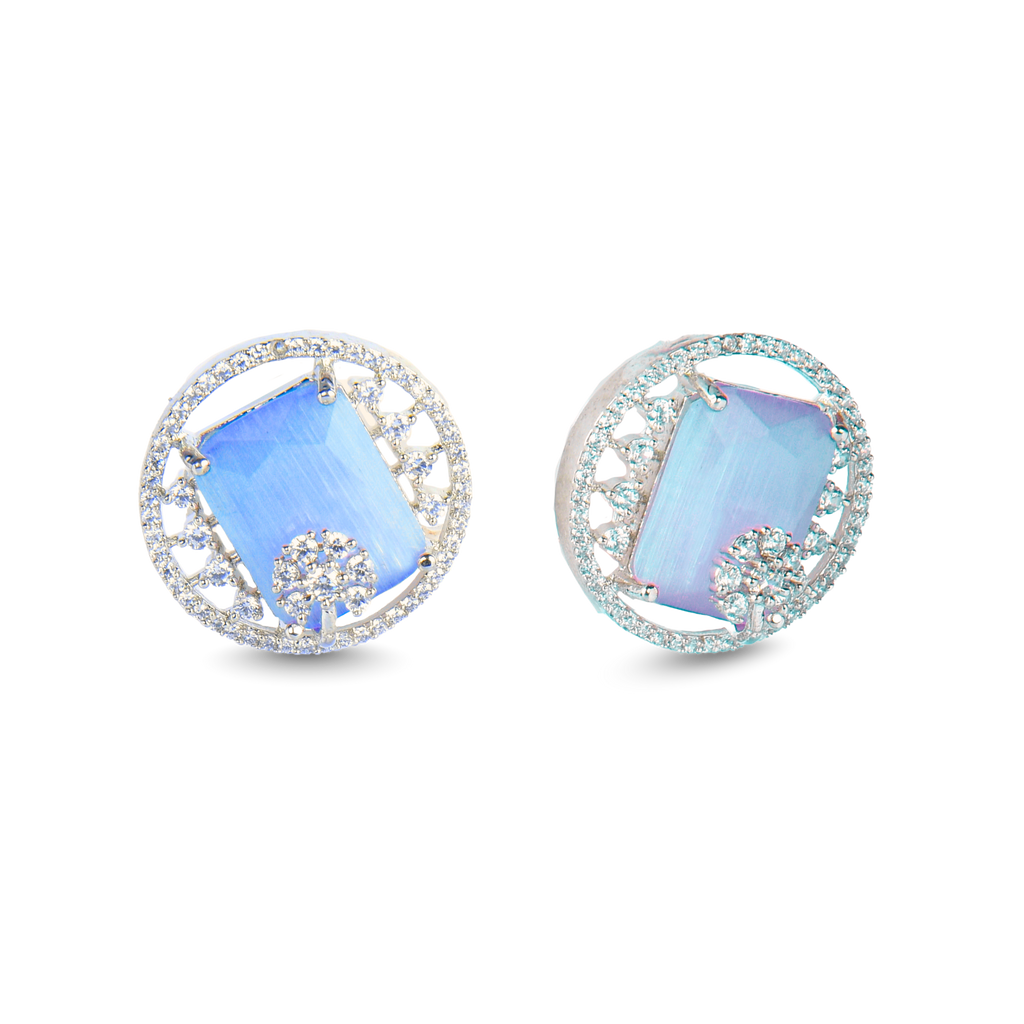 Moonbeam | Premium CZ Crystal Earrings