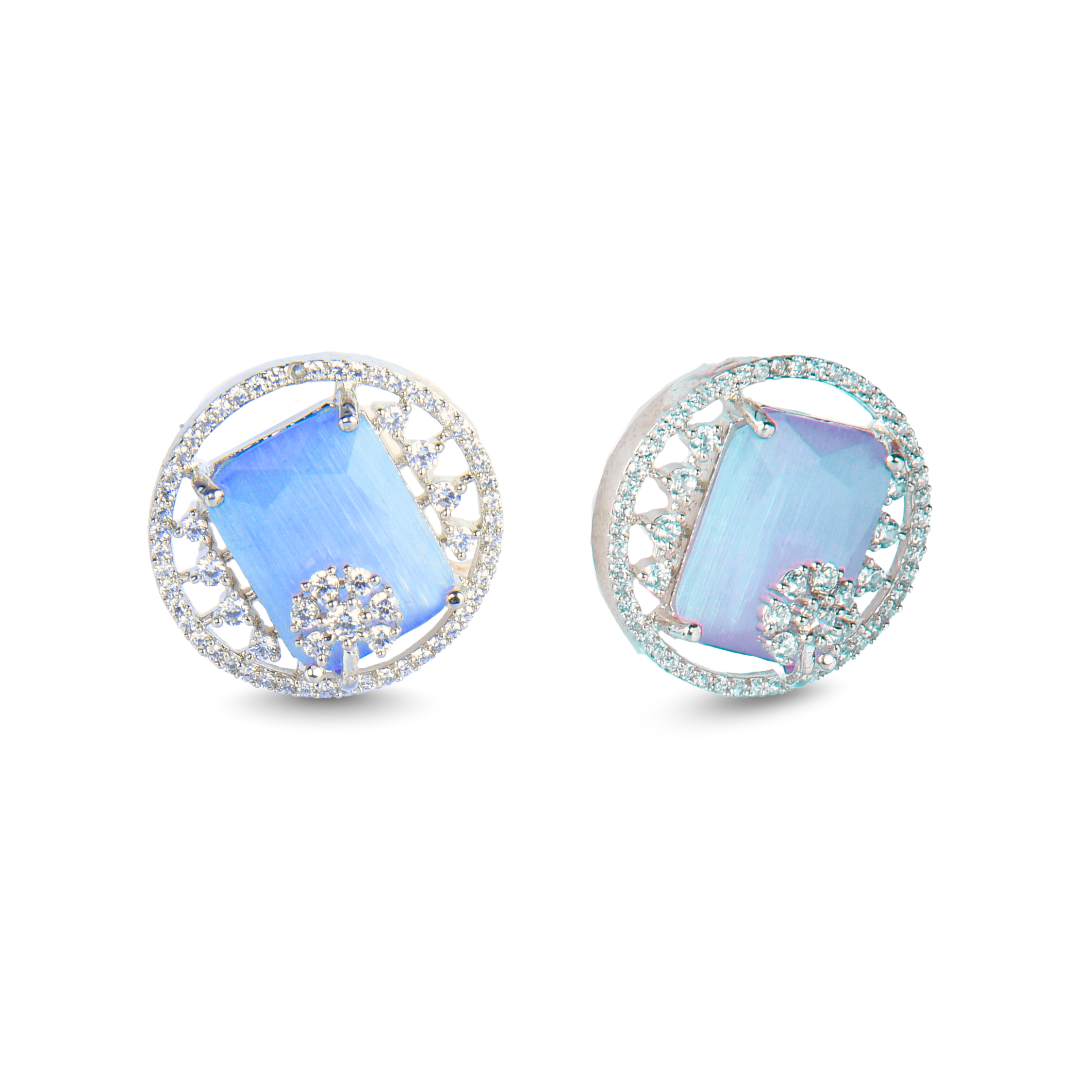 Moonbeam | Premium CZ Crystal Earrings