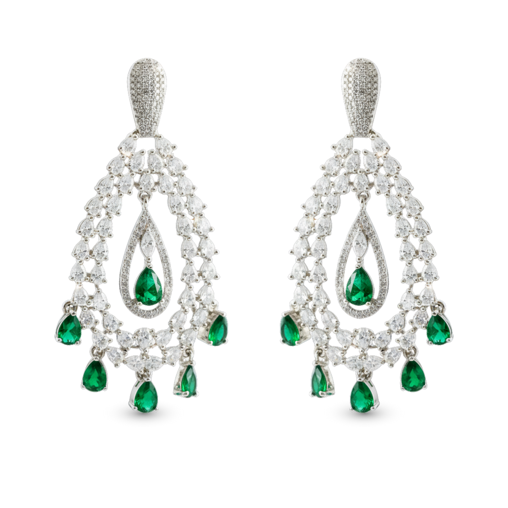 Nebula | Luxury CZ Crystal Earring