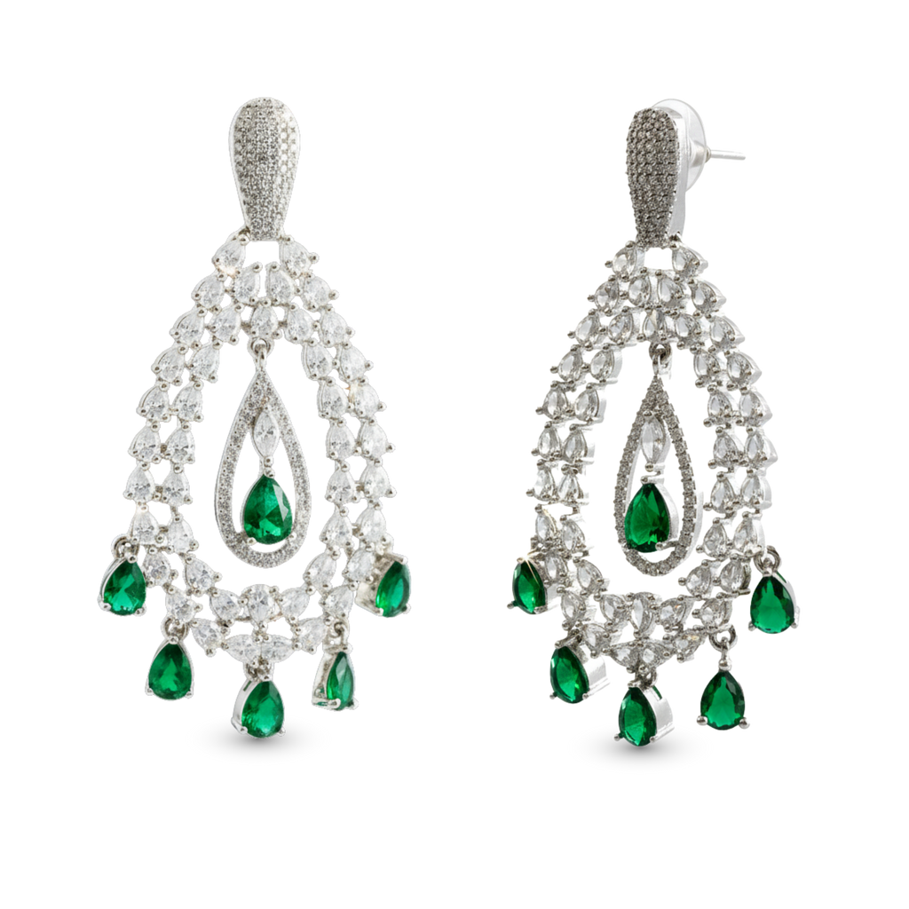 Nebula | Luxury CZ Crystal Earring