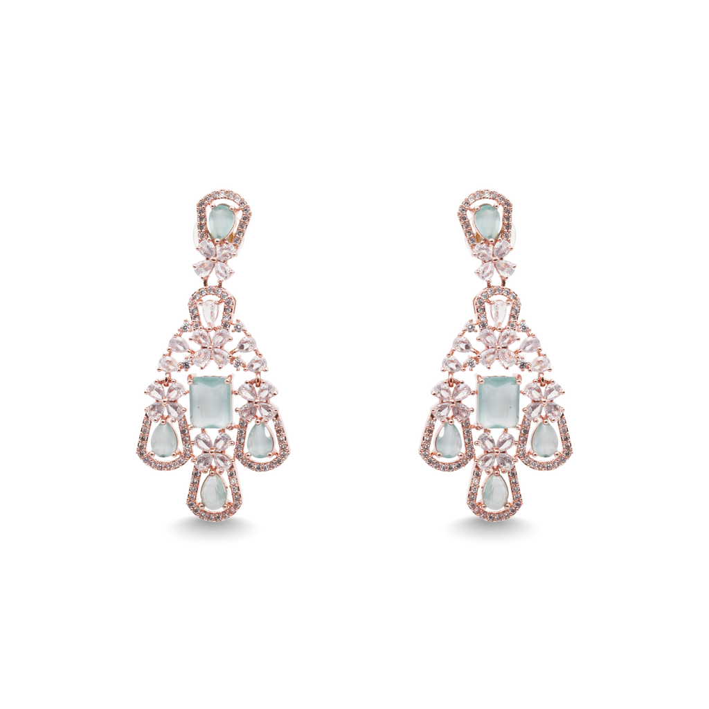 Neckline Globe | Luxury CZ Crystal Choker Set