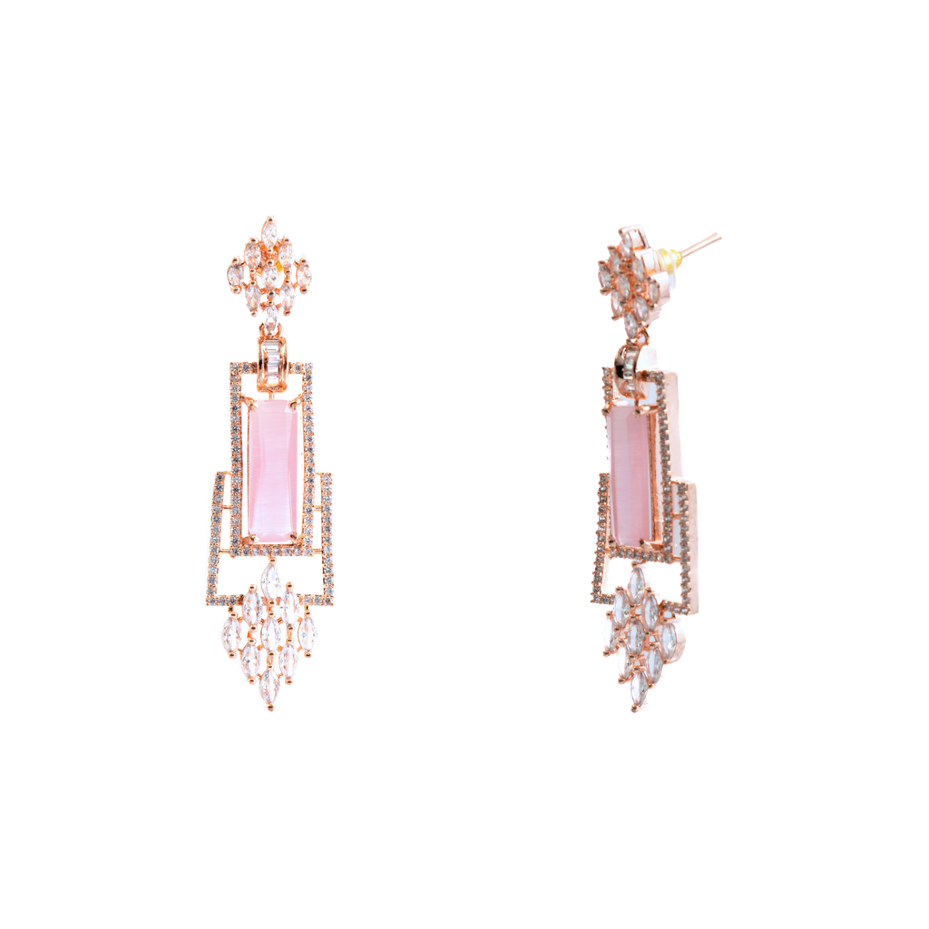 Noir Sparklers | Premium CZ Crystal Earring