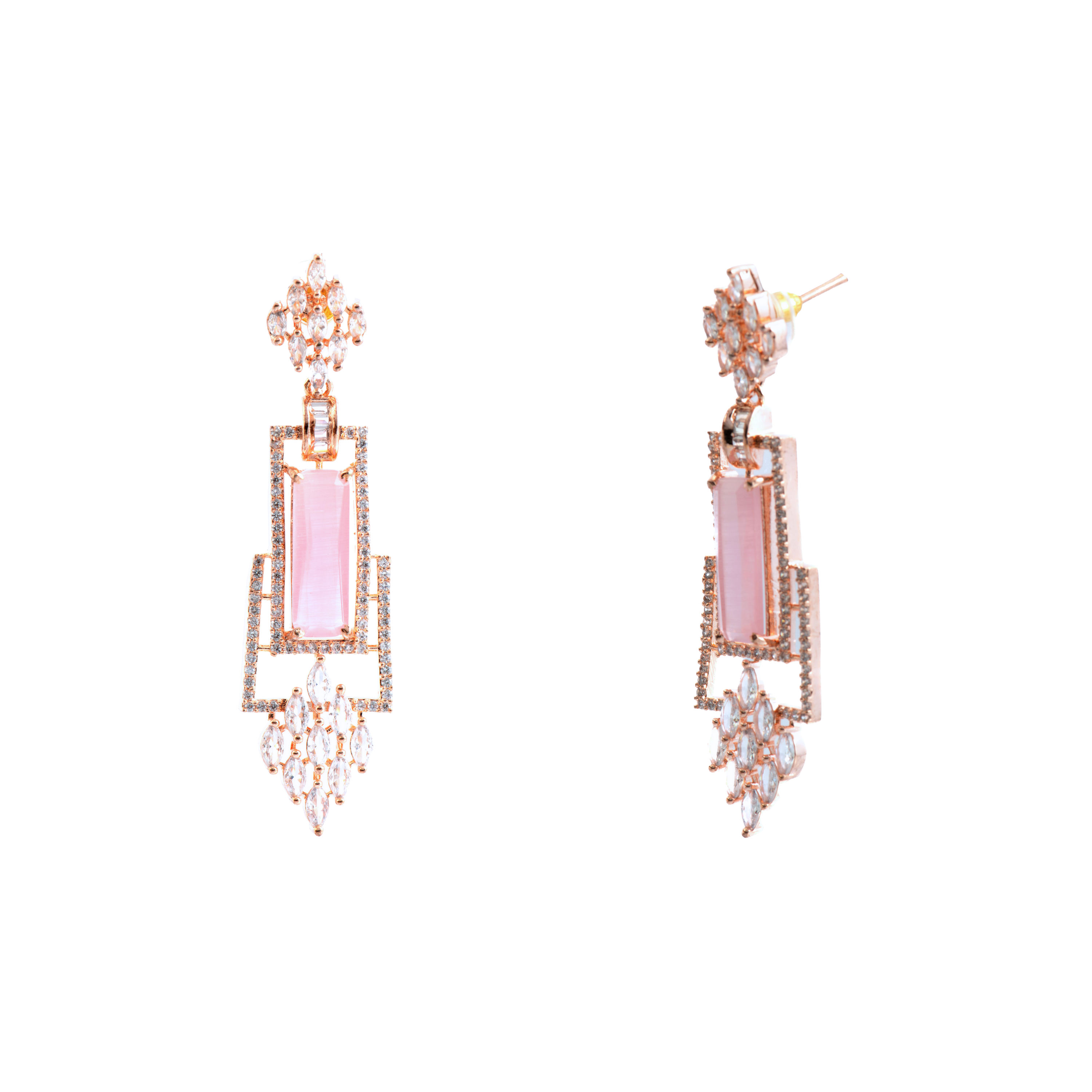 Noir Sparklers | Premium CZ Crystal Earring