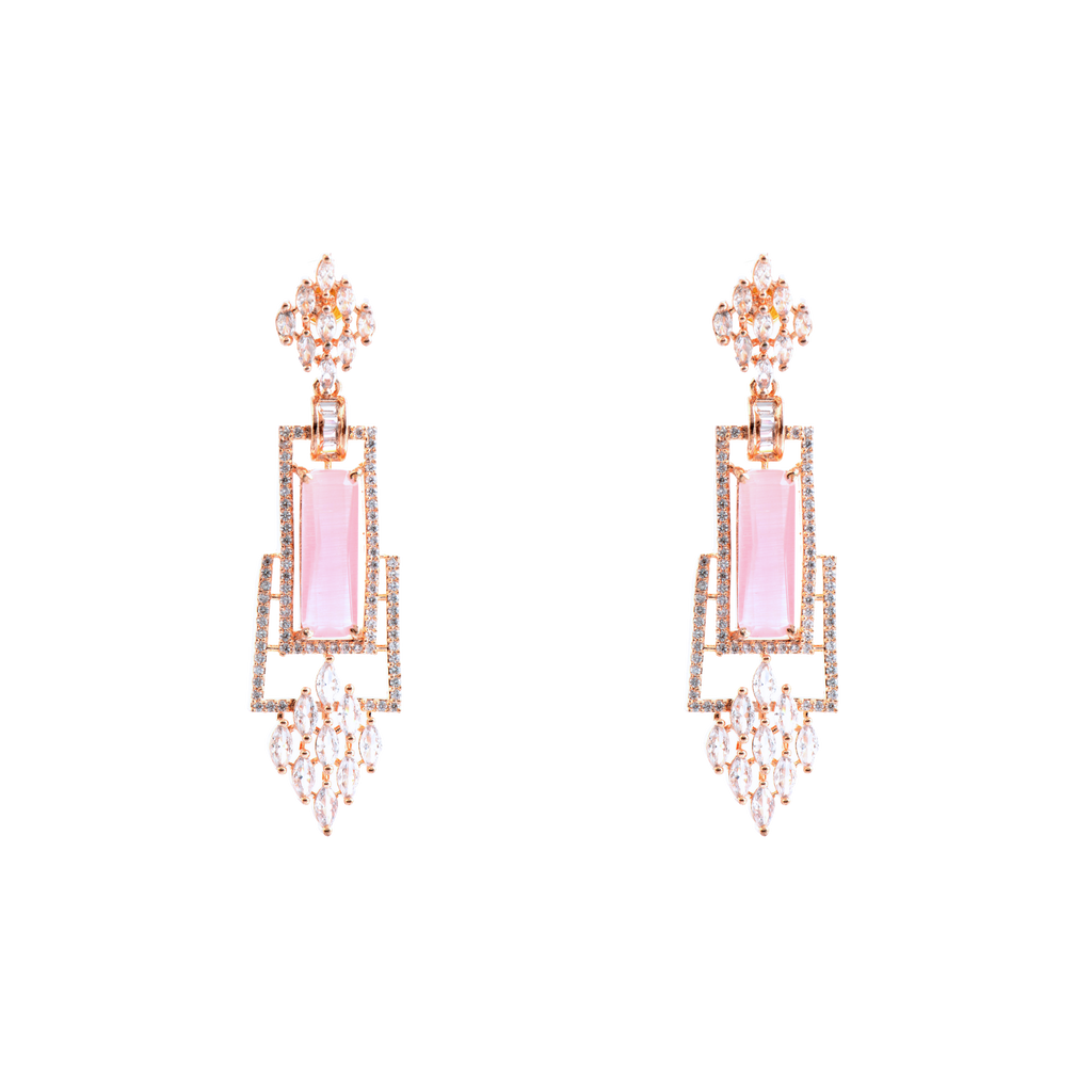 Noir Sparklers | Premium CZ Crystal Earring
