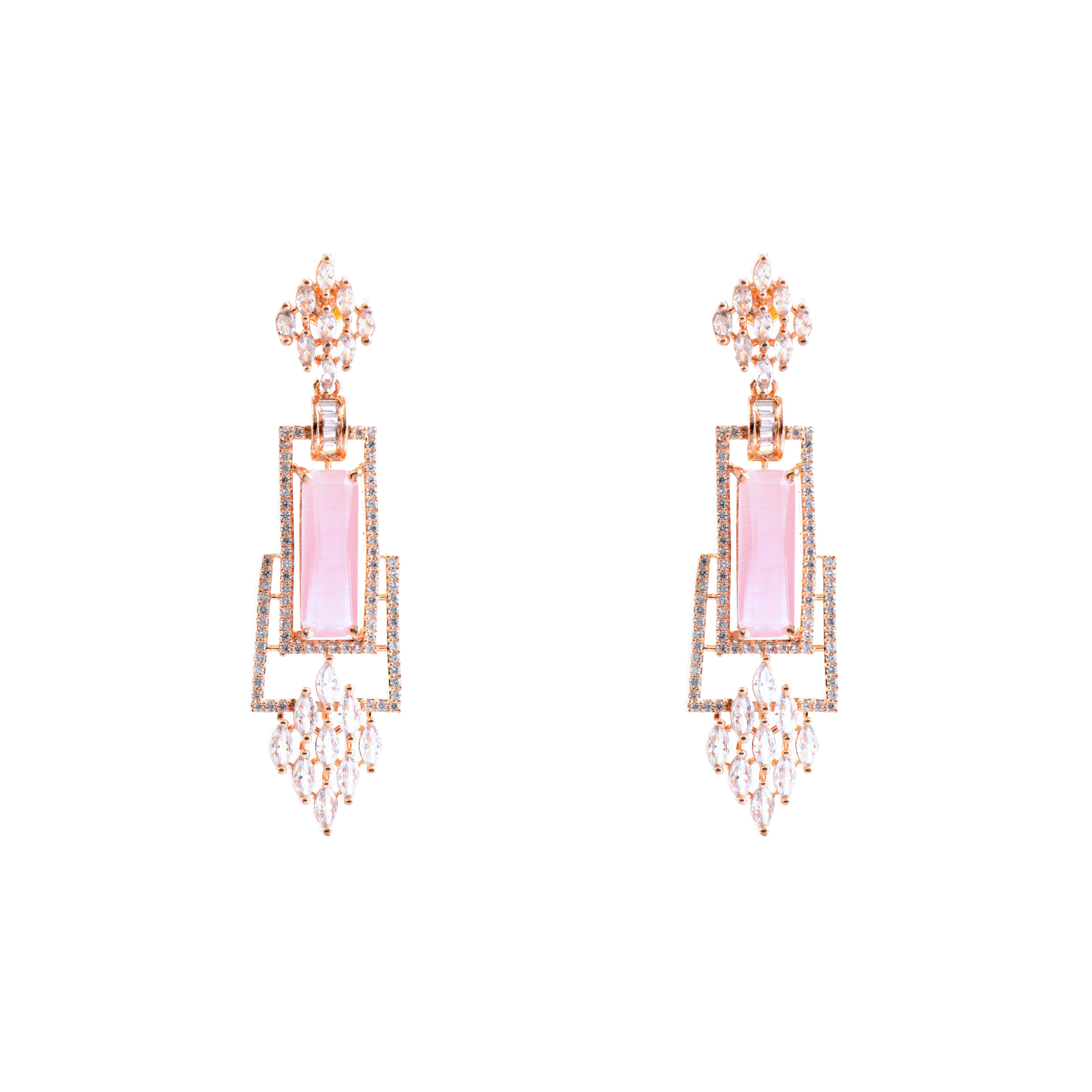 Noir Sparklers | Premium CZ Crystal Earring