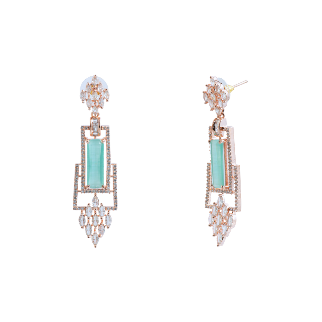 Noir Sparklers | Premium CZ Crystal Earring