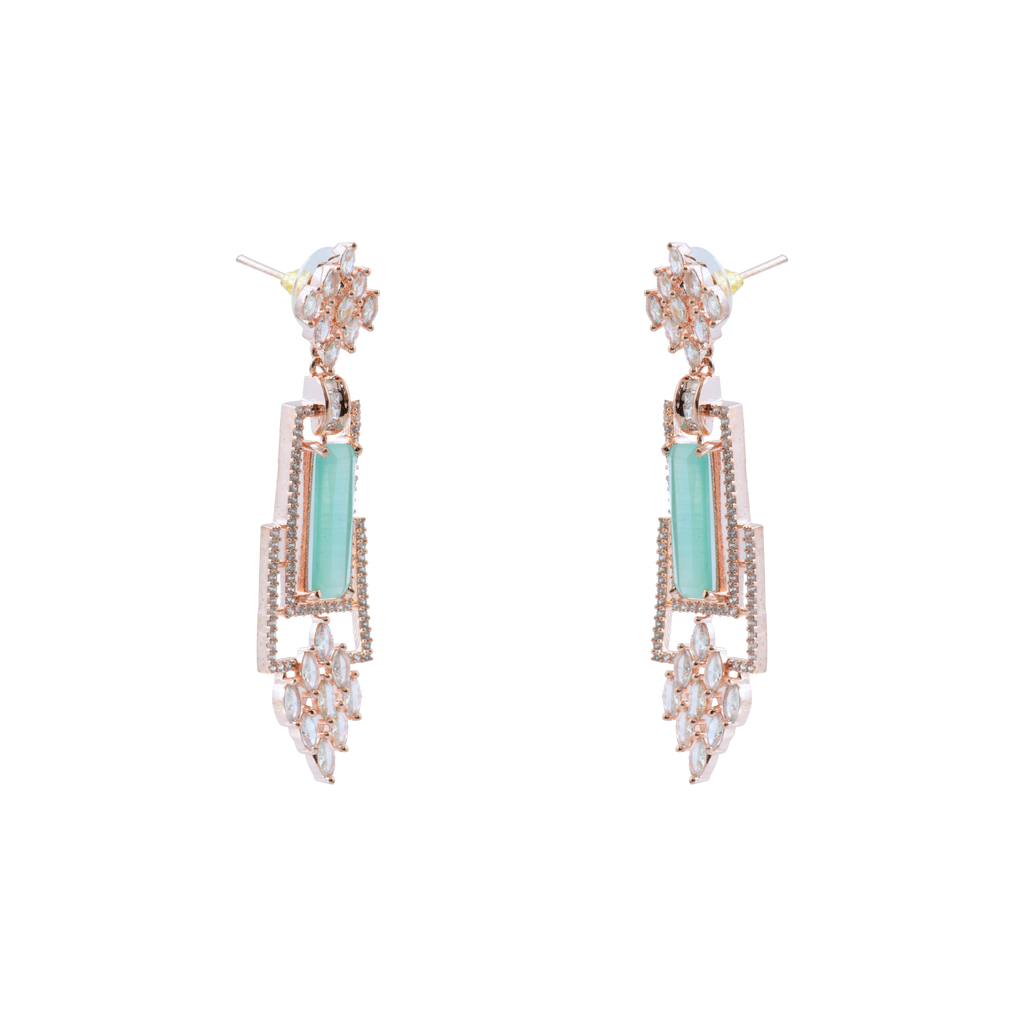 Noir Sparklers | Premium CZ Crystal Earring