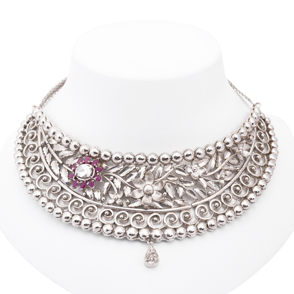 Obsidian | Luxury CZ Crystal Necklace Set