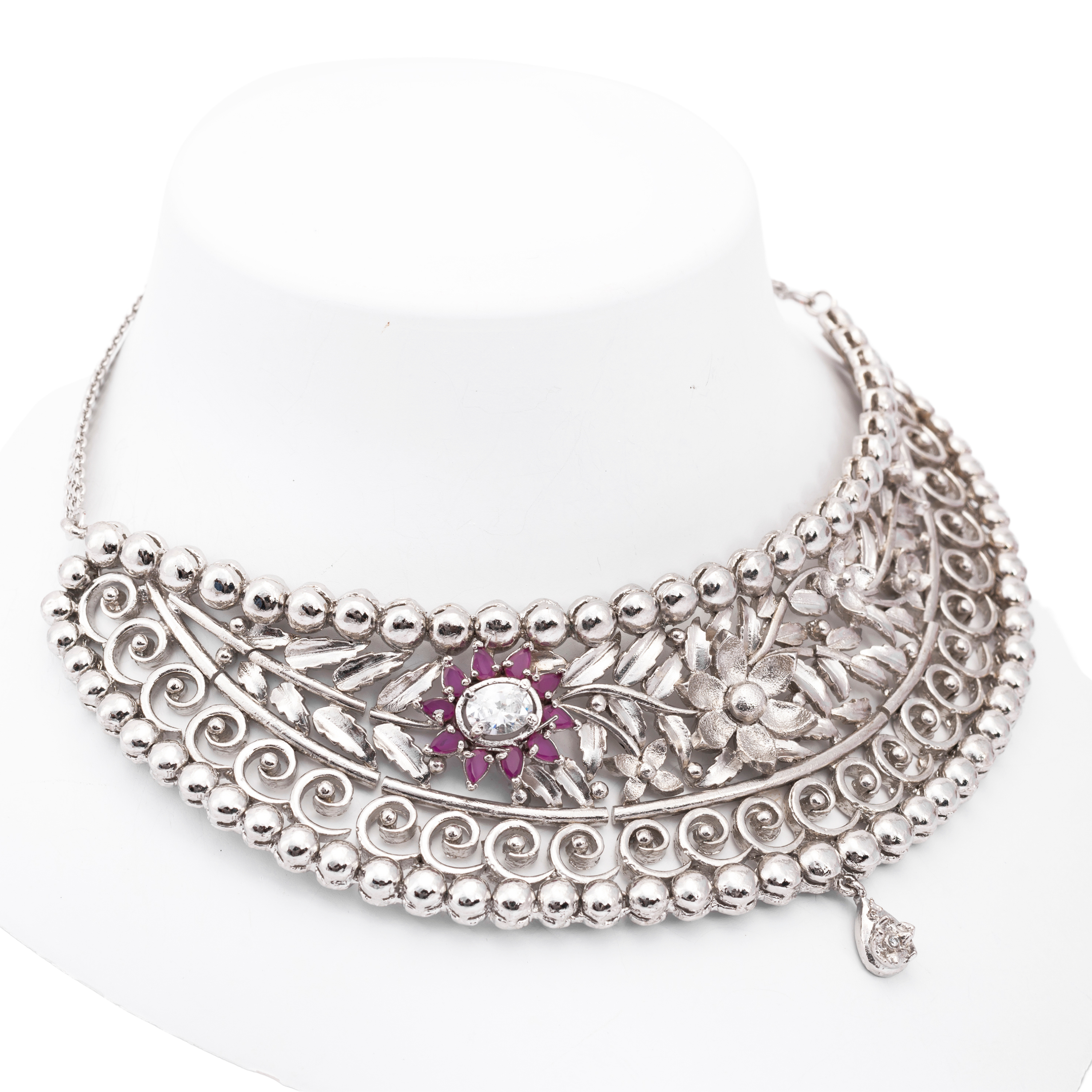 Obsidian | Luxury CZ Crystal Necklace Set