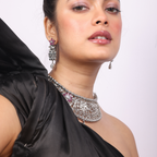 Obsidian | Luxury CZ Crystal Necklace Set