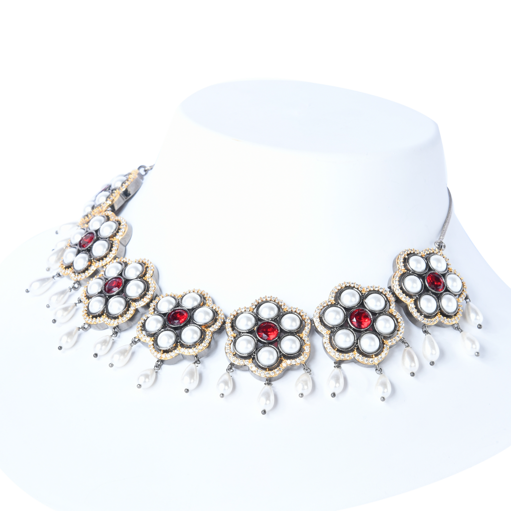 Pearl Collective | Signature CZ Crystal Necklace Set