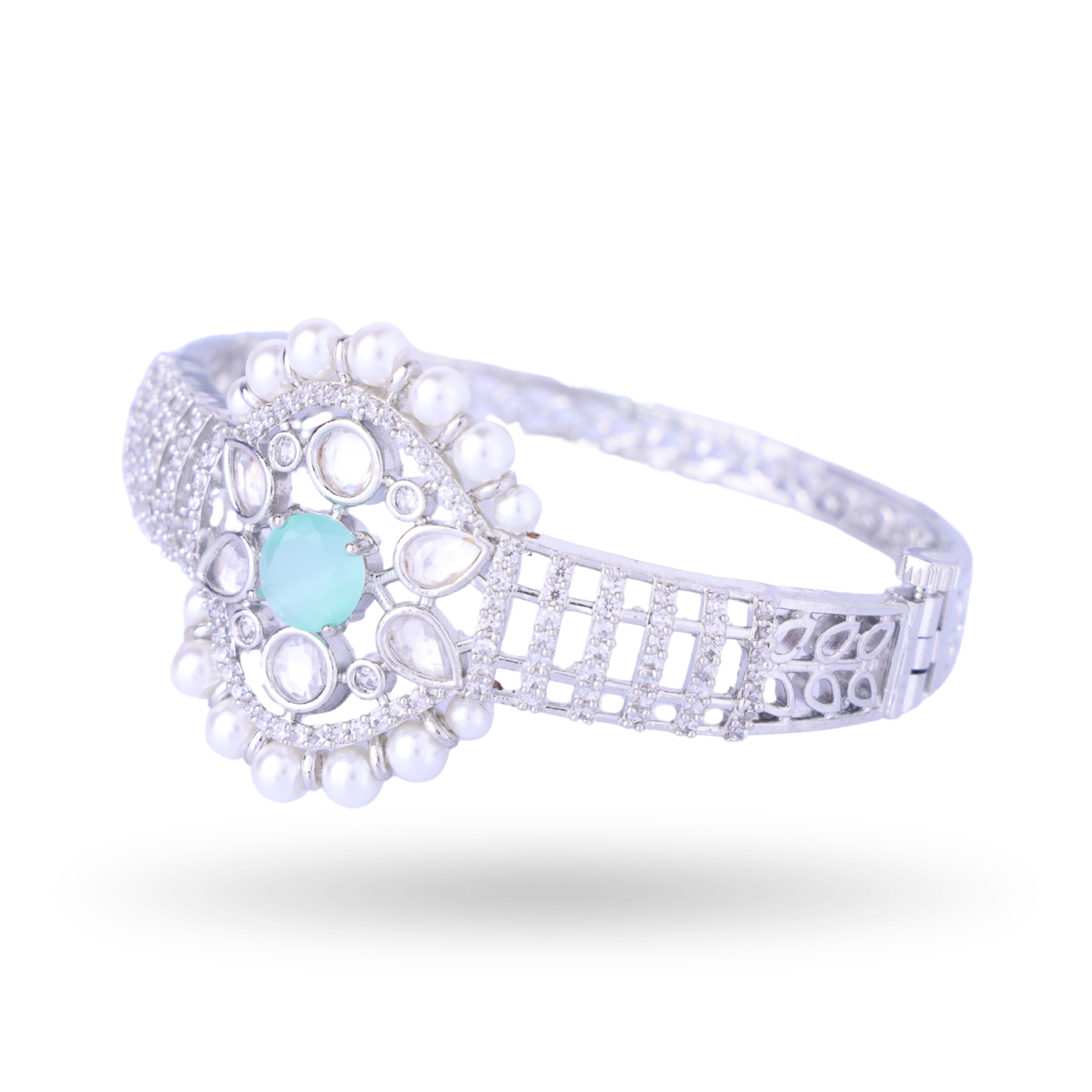 Pearl Sway | Luxury CZ Crystal Bracelet
