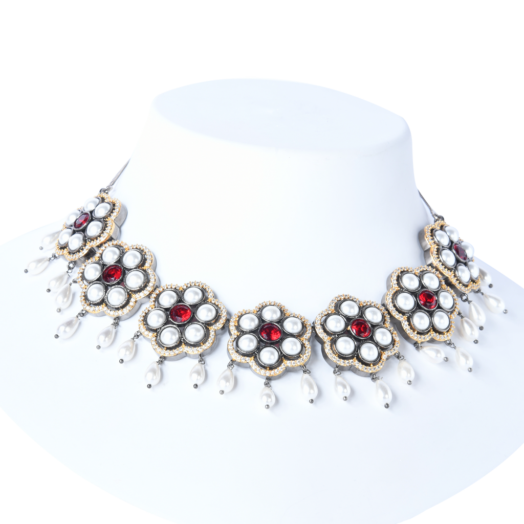 Pearl Collective | Signature CZ Crystal Necklace Set