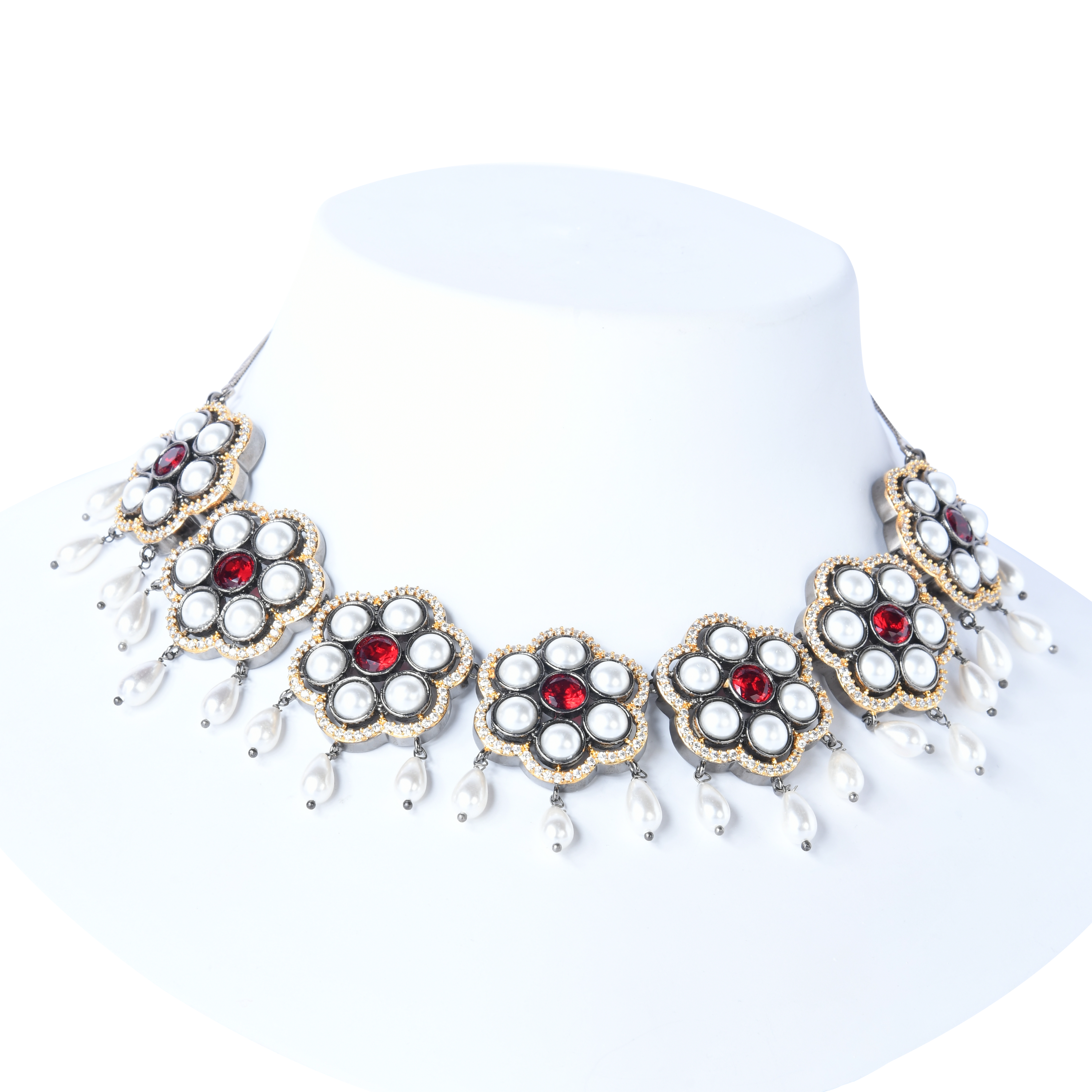 Pearl Collective | Signature CZ Crystal Necklace Set