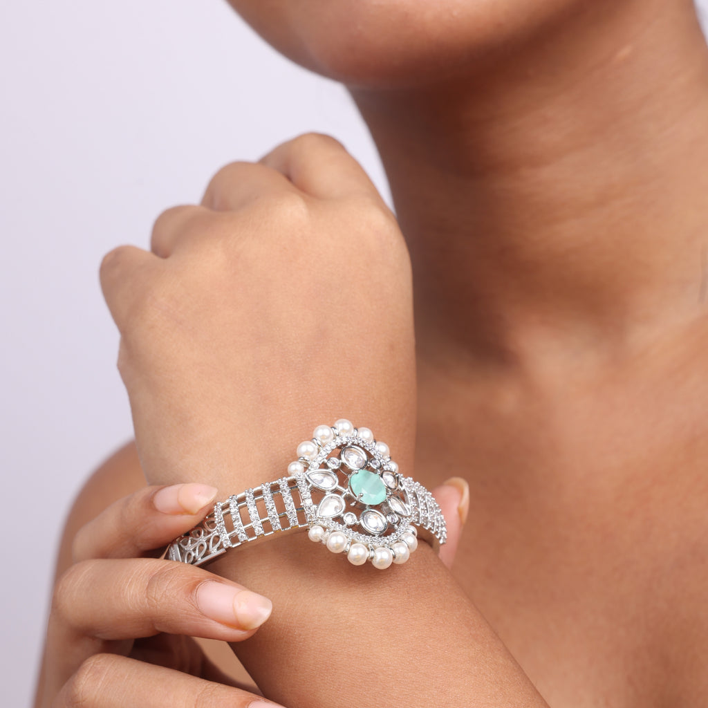 Pearl Sway | Luxury CZ Crystal Bracelet