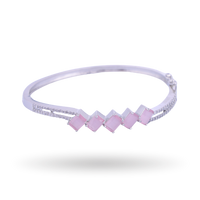 Pentarombo | Baby Pink | Premium CZ Crystal Bracelet