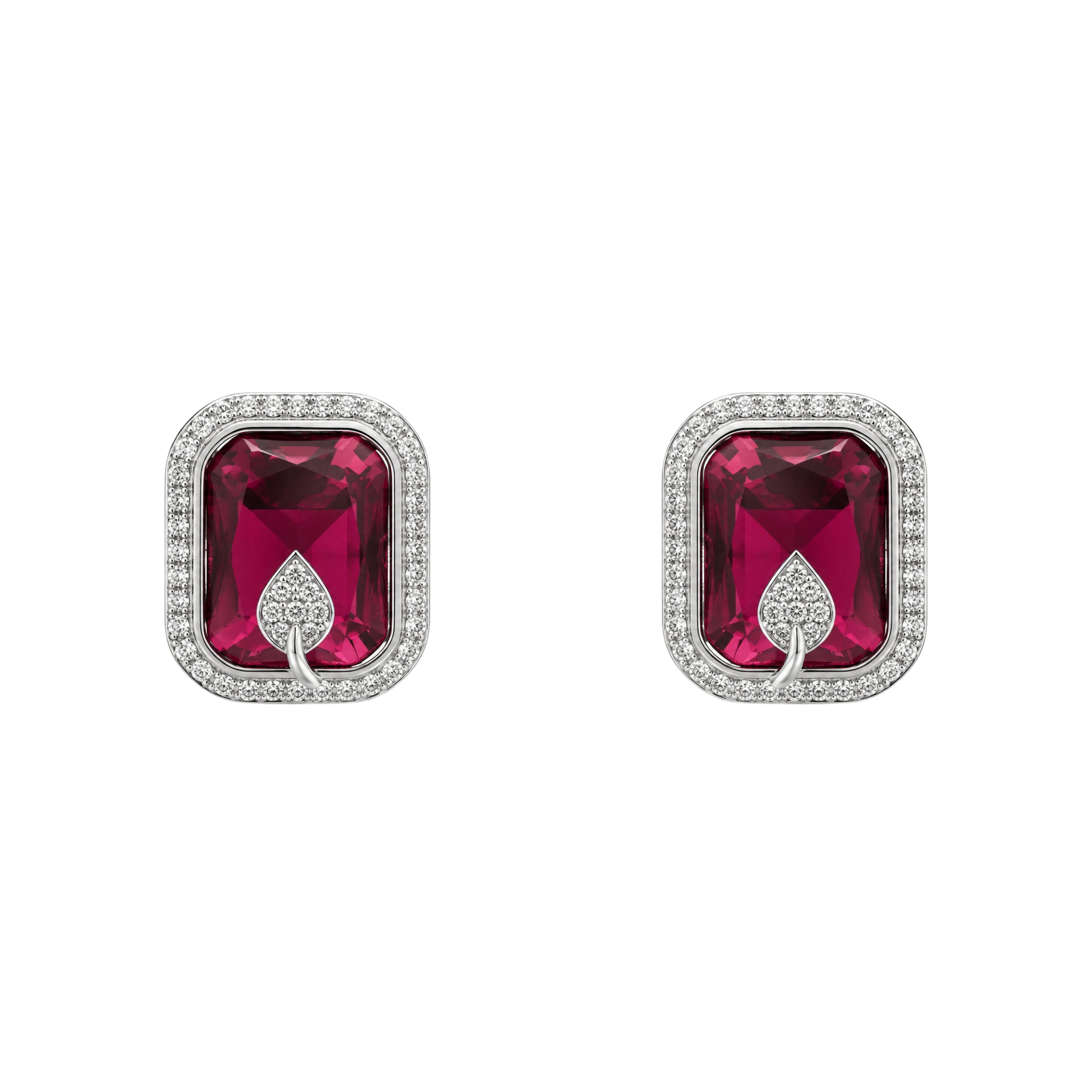 Pinnacle | Hydra Red | Premium CZ Crystal Earring