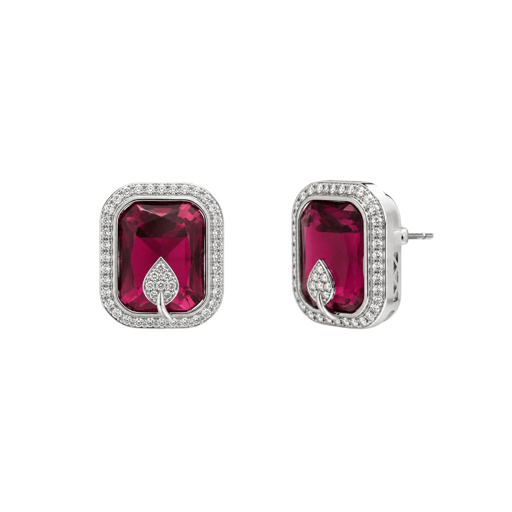 Pinnacle | Hydra Red | Premium CZ Crystal Earring