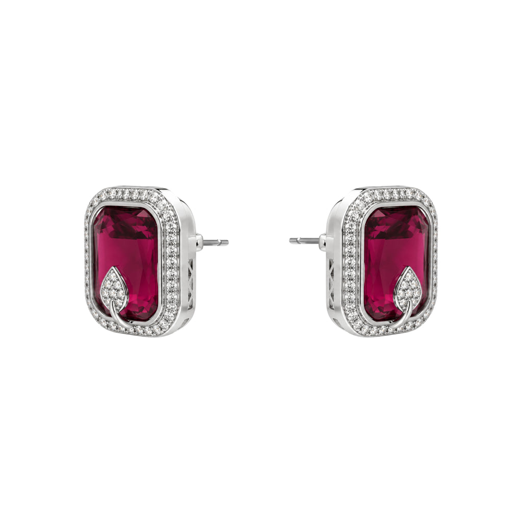Pinnacle | Hydra Red | Premium CZ Crystal Earring