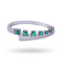 Prismpiraz | Emerald | Luxury CZ Crystal Bracelet