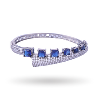 Prismpiraz | Sapphire | Luxury CZ Crystal Bracelet