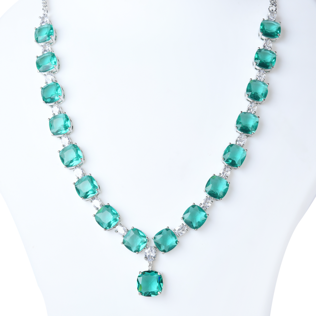 Qyra | Signature CZ Crystal Necklace