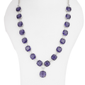 Qyra | Light Amethyst | Signature CZ Crystal Necklace