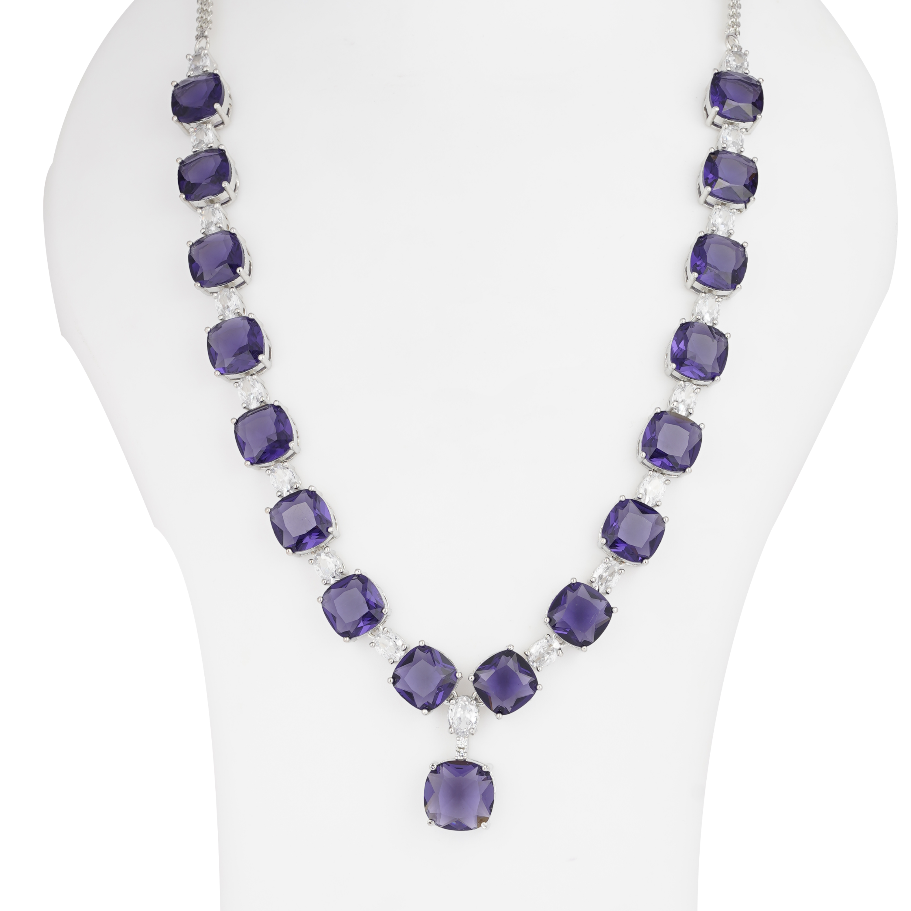 Qyra | Signature CZ Crystal Necklace