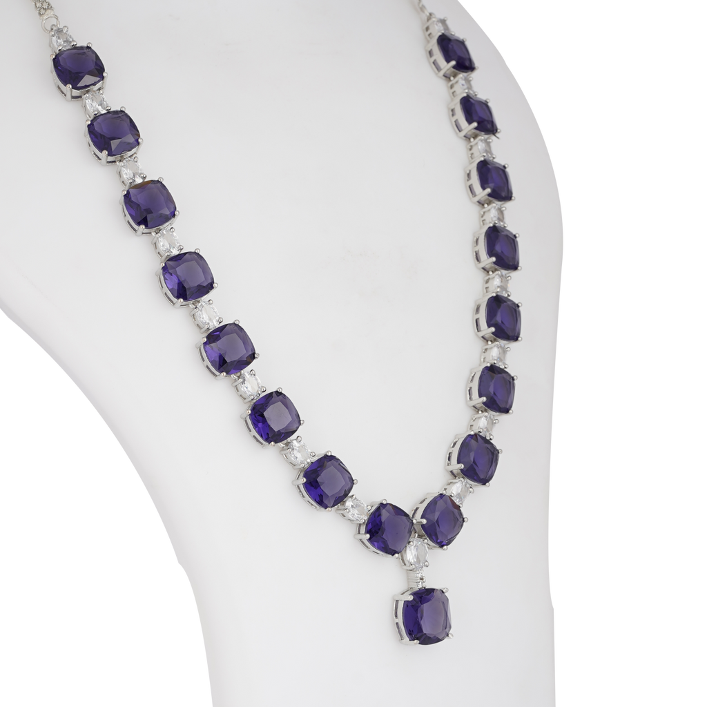 Qyra | Signature CZ Crystal Necklace