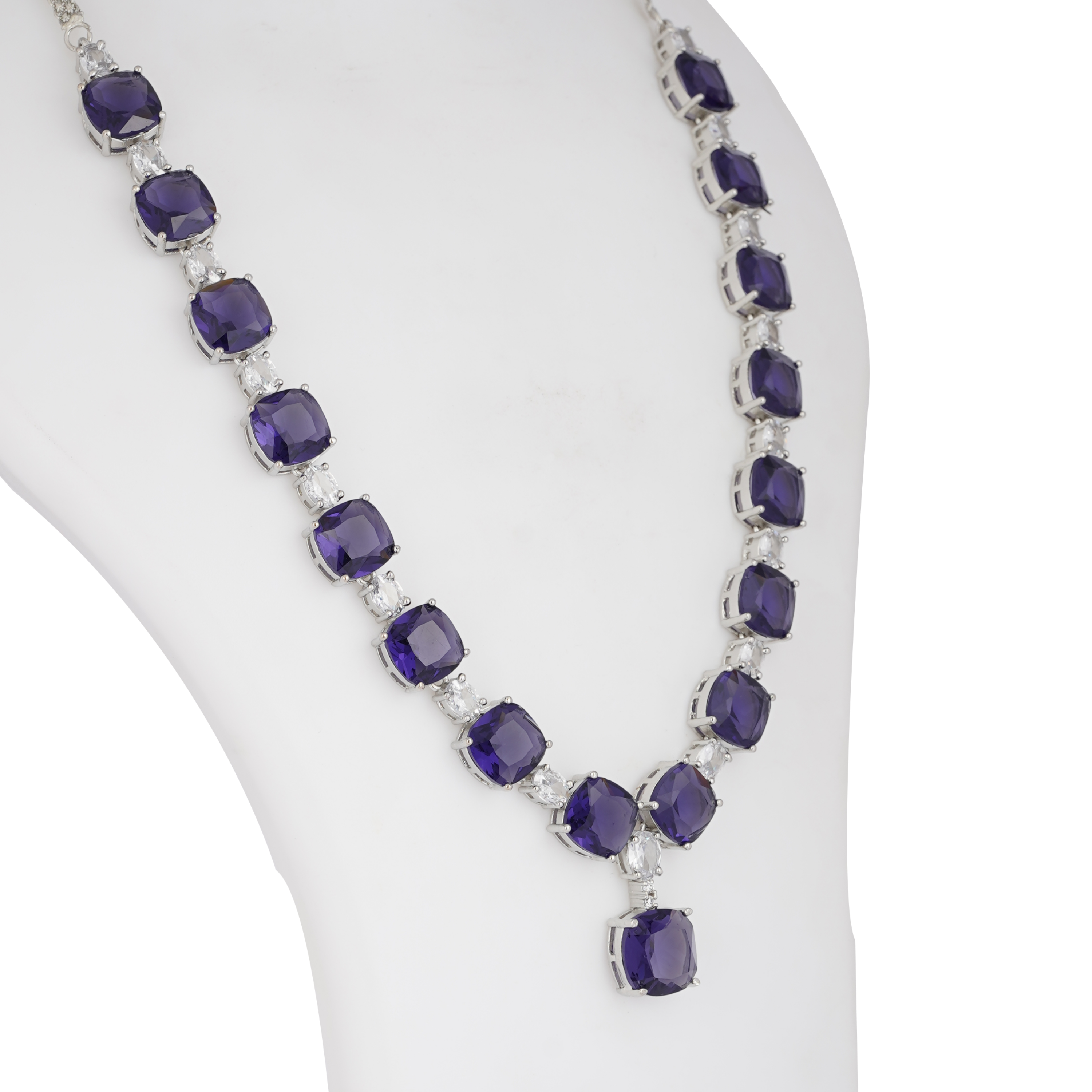 Qyra | Signature CZ Crystal Necklace