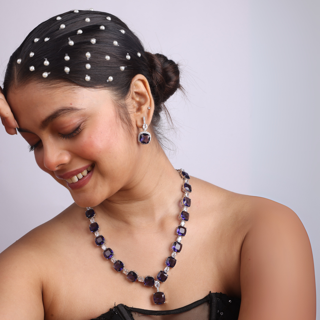 Qyra | Signature CZ Crystal Necklace